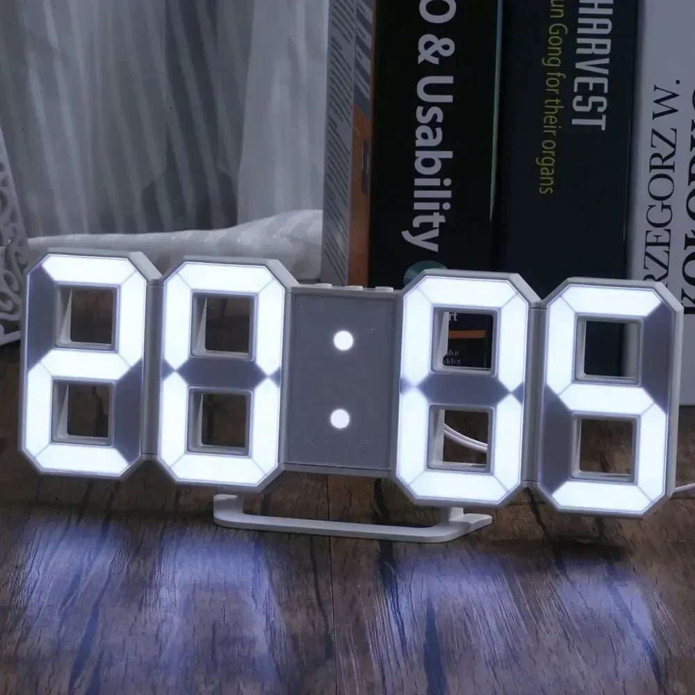 Elegant LED Alarm Clock